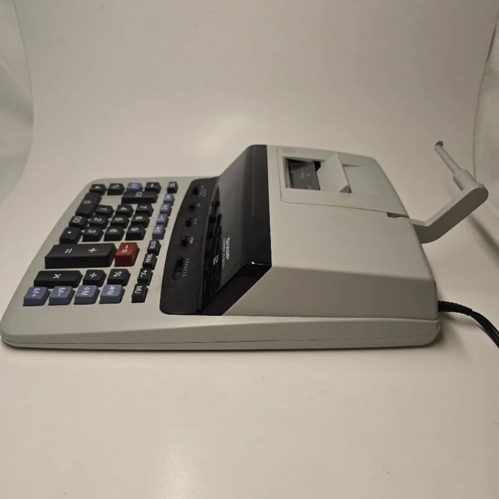 Sharp Compet VX-2652H 12 Digit Adding Machine with Printer Excellent Condition